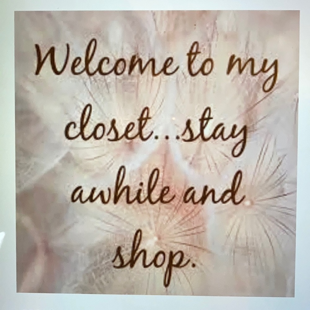 Welcome to my Closest